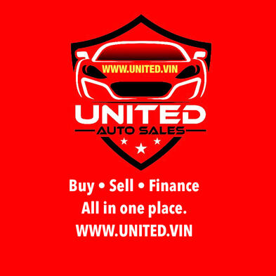 United Auto Sales Buy • Sell • Finance All in one place. WWW.UNITED.VIN